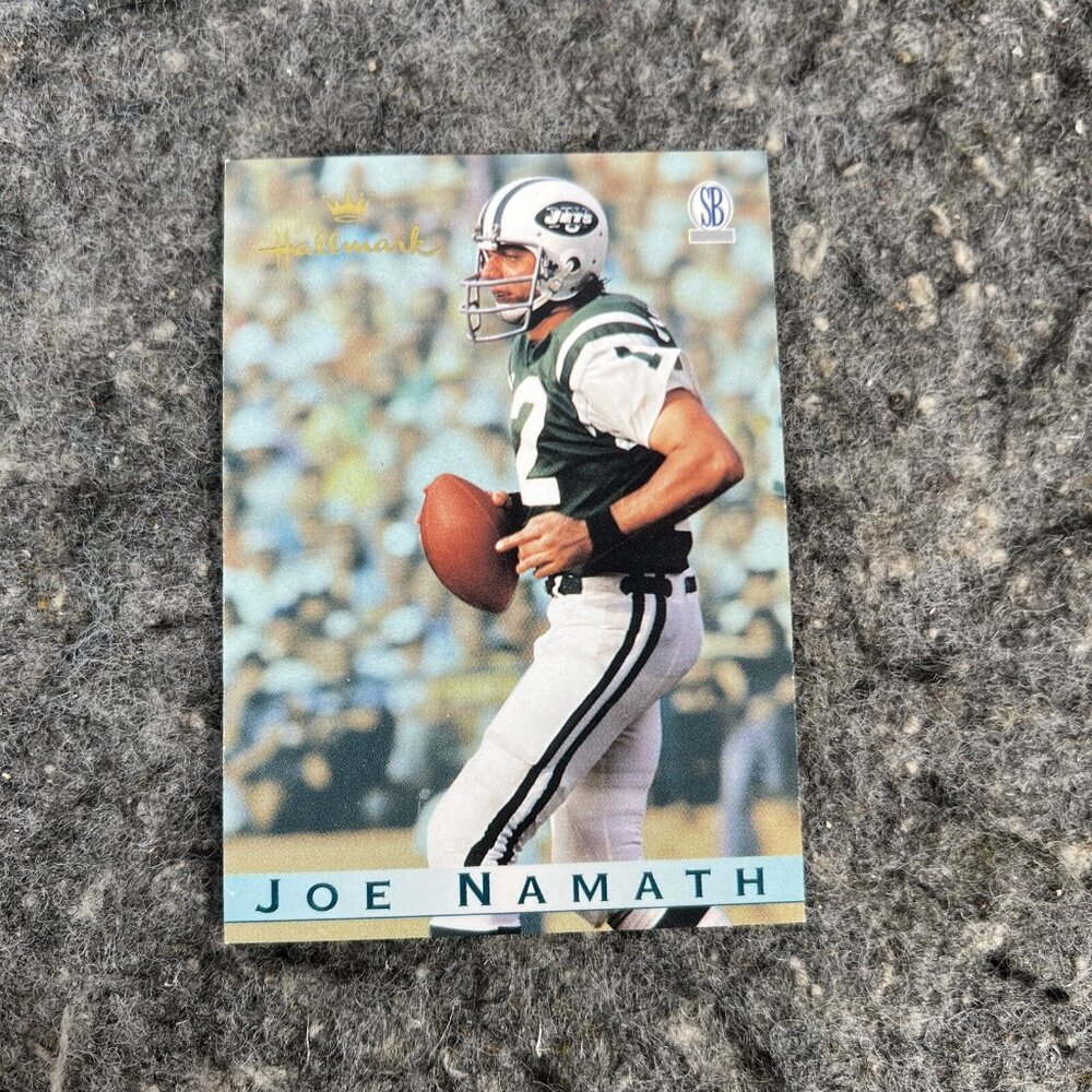 1995 Hallmark Christmas Ornament Football Legends Joe Namath #12 New York Jets - Picture 9 of 16